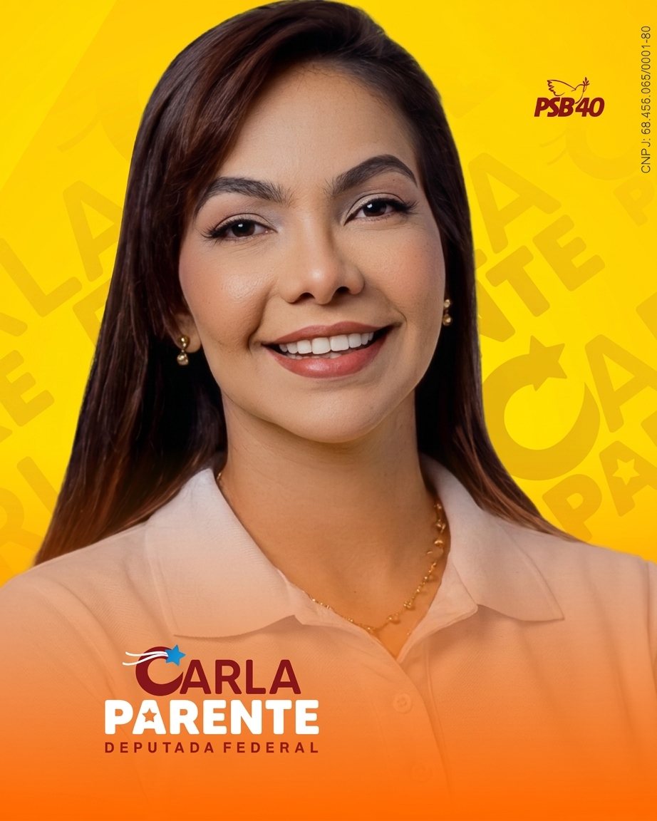 Carla Parente, candidata a Deputada Federal.